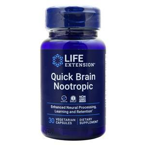Life Extension Quick Brain Nootropic 30 vcaps