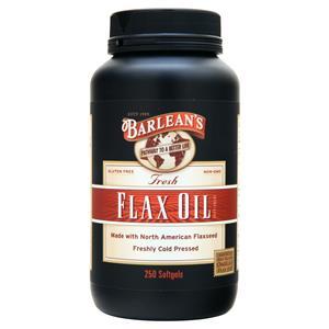 Barlean's Fresh Flax Oil 250 sgels