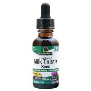 Nature's Answer Milk Thistle Seed (Alcohol Free) 1 fl.oz