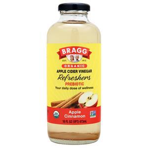 Bragg Organic Apple Cider Vinegar Refreshers Apple Cinnamon 16 fl.oz