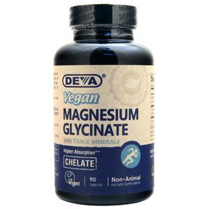 Deva Nutrition Vegan Magnesium Glycinate with Trace Minerals 90 tabs