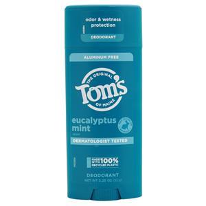 Tom's Of Maine Aluminum-Free Deodorant Eucalyptus Mint 3.25 oz