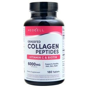 Neocell Grassfed Collagen Peptides + Vitamin C & Biotin 180 tabs