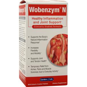 Garden Of Life Wobenzym N 800 tabs