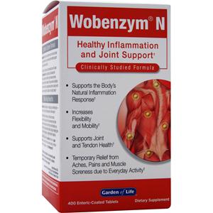 Garden Of Life Wobenzym N 400 tabs