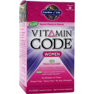 Garden Of Life Vitamin Code - Womens Formula 240 vcaps