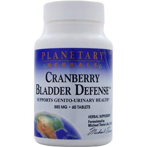 Planetary Formulas Cranberry Bladder Defense  60 tabs