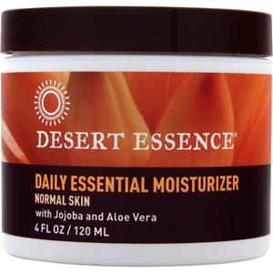 Desert Essence Daily Essential Moisturizer - Normal Skin Jojoba and Aloe Vera 4 oz