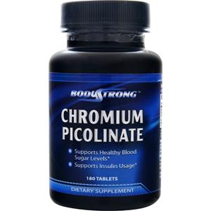 BodyStrong Chromium Picolinate (200mcg) 180 tabs