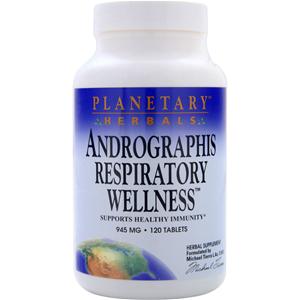 Planetary Formulas Andrographis Respiratory Wellness  120 tabs