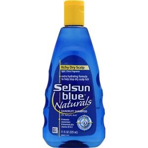 Chattem Selsun Blue Naturals Dandruff Shampoo Itchy Dry Scalp - Citrus 11 oz