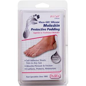 Pedifix Visco-GEL Silicone Moleskin Protective Padding 2 unit
