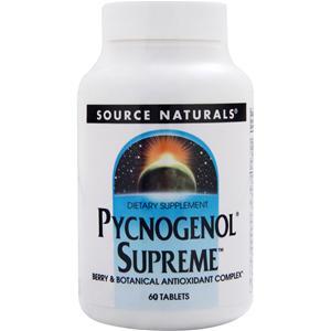 Source Naturals Pycnogenol Supreme  60 tabs