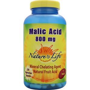 Nature's Life Malic Acid (800mg) 250 vcaps