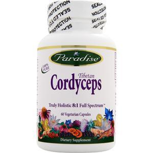 Paradise Herbs Tibetan Cordyceps 60 vcaps