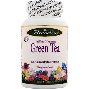 Paradise Herbs Green Tea  120 vcaps