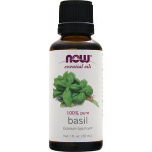 Now 100% Pure Basil Oil  1 fl.oz