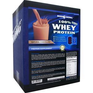 BodyStrong 100% Whey Protein - Natural Chocolate 10 lbs