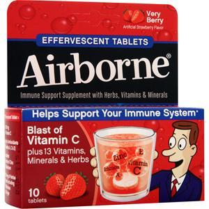 Airborne Airborne - Effervescent Tablets Very Berry 10 tabs