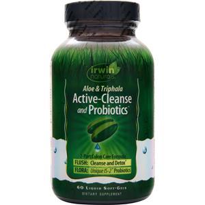 Irwin Naturals Active-Cleanse and Probiotics 60 sgels