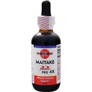 Mushroom Wisdom Maitake D-Fraction Pro 4X Liquid 60 mL