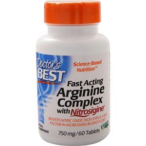 Doctor's Best Fast Acting Arginine Complex with Nitrosigine  60 tabs