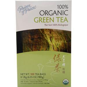 Prince of Peace Green Tea - 100% Organic  100 pckts