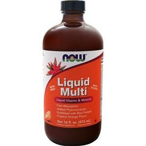 Now Liquid Multi Tropical Orange 16 fl.oz