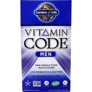 Garden Of Life Vitamin Code - Men 240 vcaps