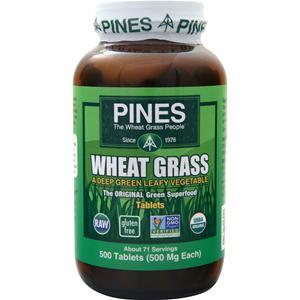 Pines Wheat Grass 500 tabs
