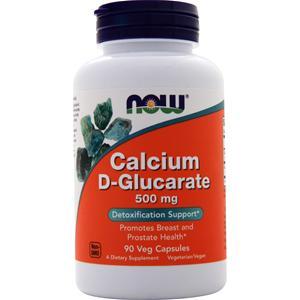 Now Calcium D-Glucarate (500mg)  90 vcaps