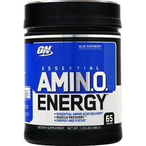 Optimum Nutrition Essential AMIN.O. Energy Blue Raspberry 1.29 lbs