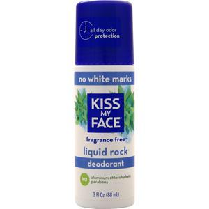 Kiss My Face Liquid Rock Deodorant Fragrance Free 3 fl.oz