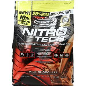 Muscletech Nitro Tech - Performance Series Milk Chocolate 10 lbs