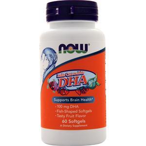 Now Kid's Chewable DHA Fruit-Flavor 60 sgels