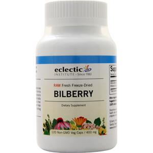 Eclectic Institute Fresh Raw Freeze-Dried American Bilberry  120 vcaps