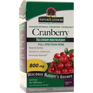 Nature's Answer Cranberry Fruit 90 vcaps