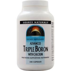 Source Naturals Advanced Triple Boron with Calcium  240 caps
