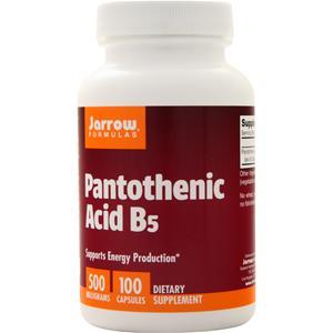 Jarrow Pantothenic Acid B5 (500mg)  100 caps