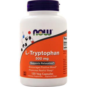 Now L-Tryptophan (500mg)  120 vcaps