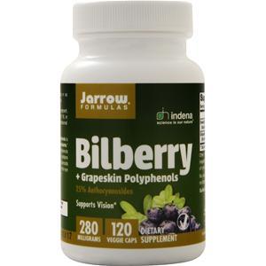 Jarrow Bilberry plus Grapeskin Polyphenols (280mg)  120 caps