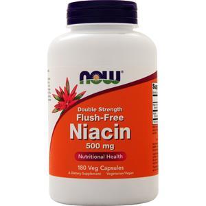 Now Flush-Free Niacin (500mg) 180 vcaps