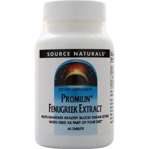 Source Naturals Promilin Fenugreek Extract 60 tabs