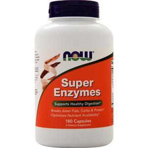 Now Super Enzymes Caps 180 caps