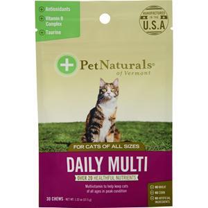 Pet Naturals Of Vermont Daily Multi for Cats of All Sizes  30 chews