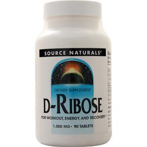 Source Naturals D-Ribose  90 tabs
