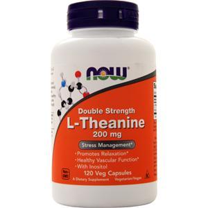 Now L-Theanine - Double Strength (200mg)  120 vcaps
