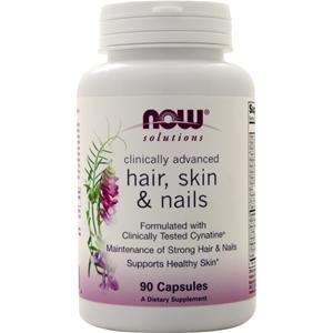 Now Hair Skin & Nails - Clinically Advanced  90 caps