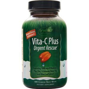 Irwin Naturals Vita-C Plus - Urgent Rescue 60 sgels