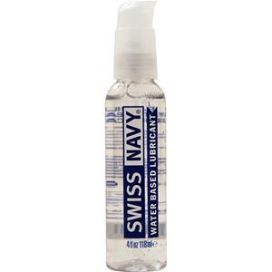 Md Science Labs Swiss Navy - Water Based Lubricant Unflavored 4 fl.oz